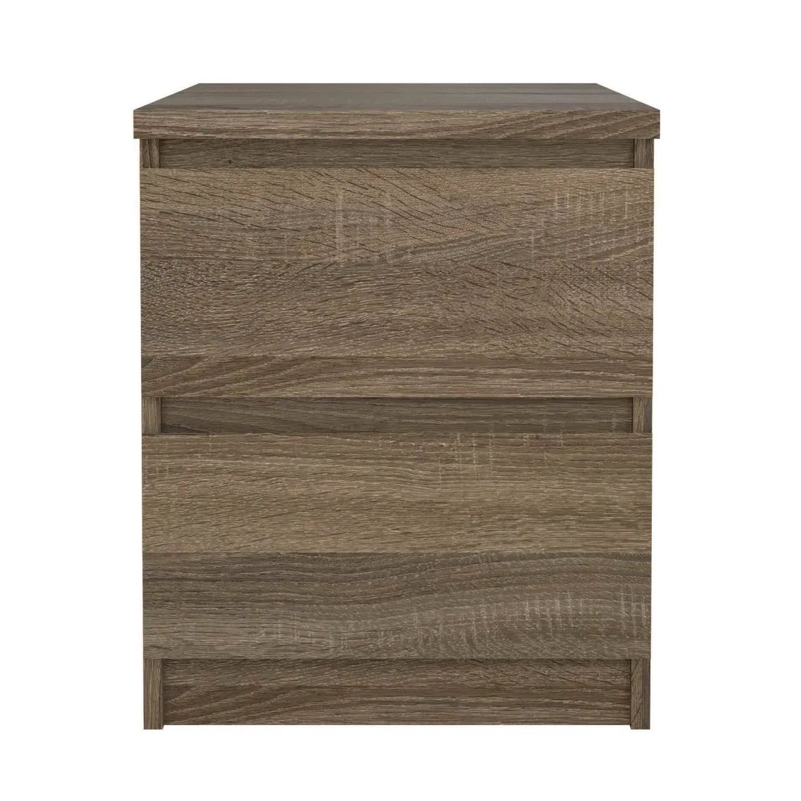 Comodino 1 ripiano rovere 50x40x49h cm - Daiki