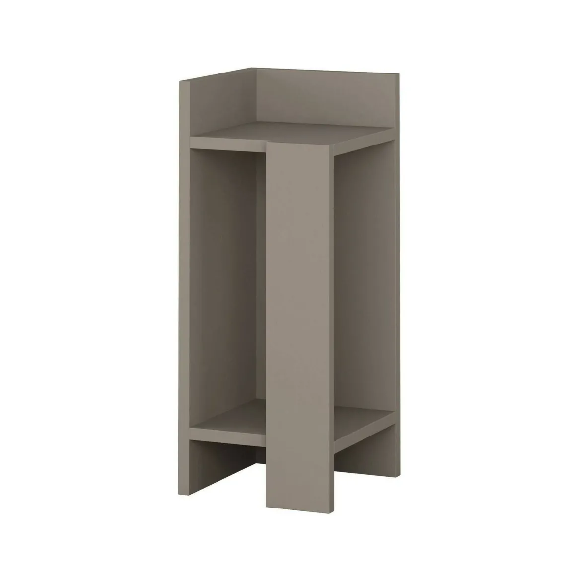 Comodino stretto tortora 25x27x60h cm - Asterix