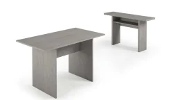 Consolle estensibile 4-8 posti cemento - Agrippino