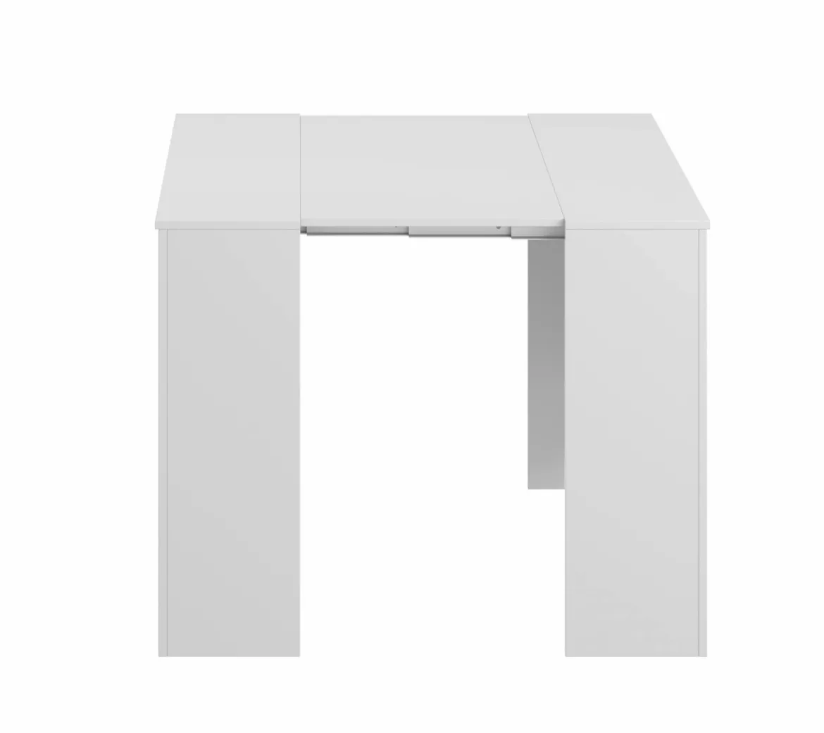 Consolle estensibile sala da pranzo 4-10 posti bianco lucido - Abicitren