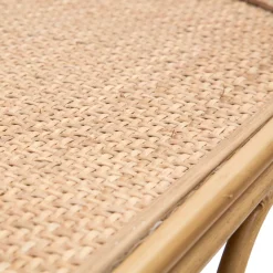Consolle Marrone un Ripiano Struttura Effetto Bamboo 110x32x77h cm, Materiale Struttura in Legno - Tiznit