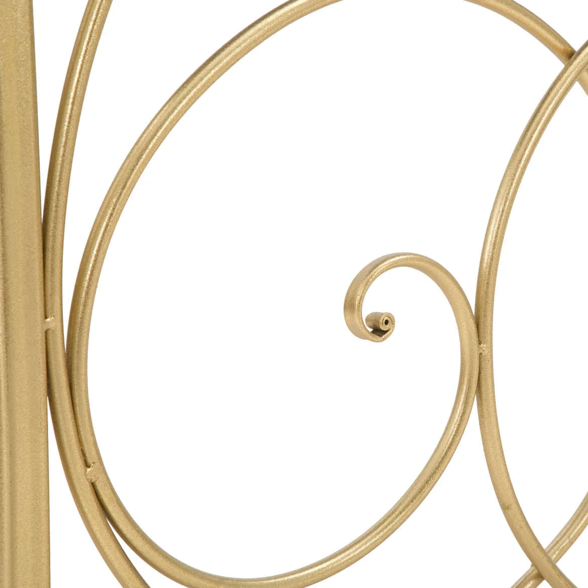 Consolle oro Trasparente un Ripiano Piano con Decorazione con Farfalle 100x35x80h cm, Materiale Struttura in Vetro - Meknes