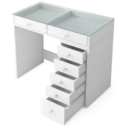 Consolle salvaspazio 90x44x79h cm bianco - Sulmona