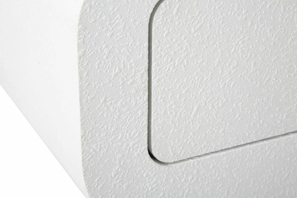 Consolle 110x40x80h cm bianco e oro - Tomato