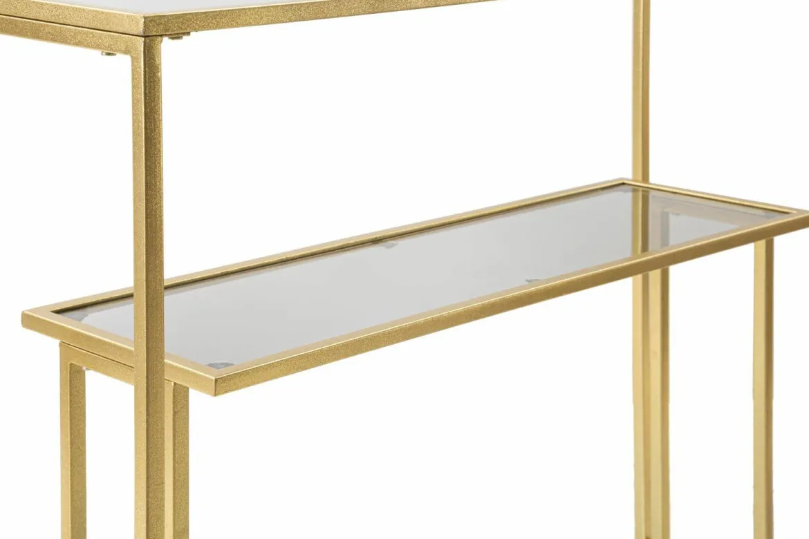 Consolle 100x35x80h cm oro - Jackson