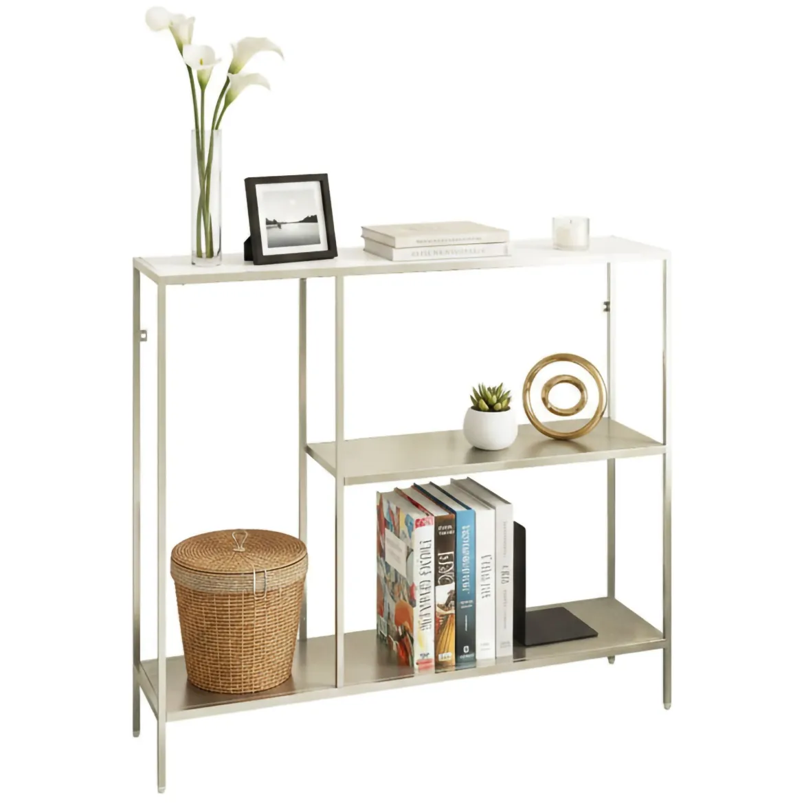 Consolle 80x30x80h cm panna - Noto