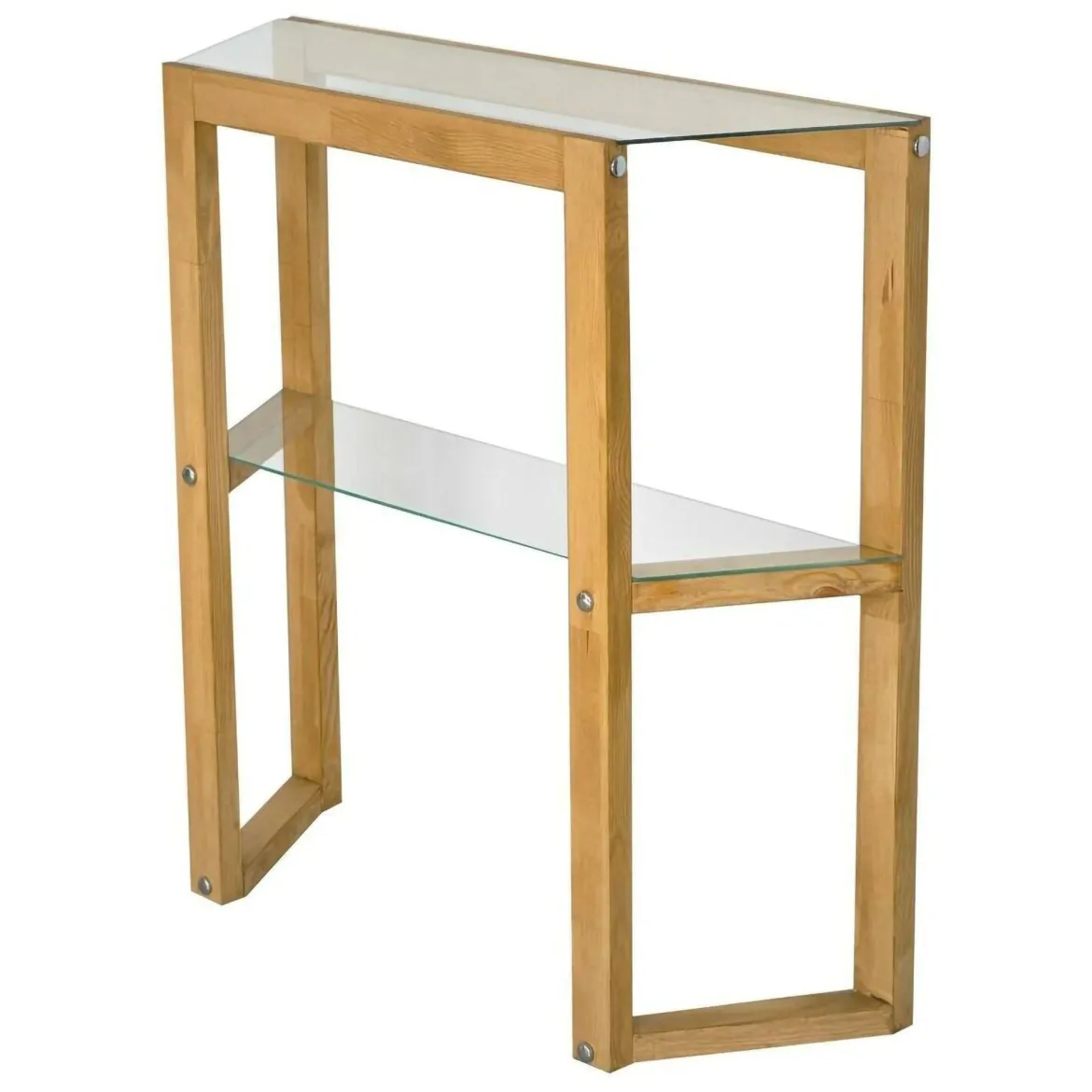 Consolle 85x31x85h cm quercia - Barga