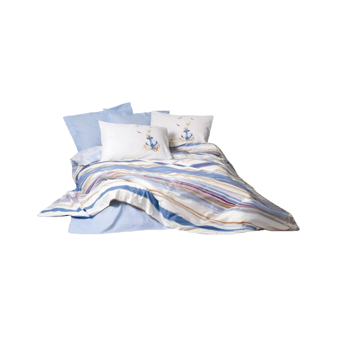 Copripiumino singolo Helena, 220x155 cm, Blu