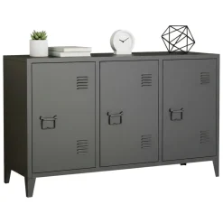 Credenza ardesia 120x40x73h cm 3 ante - Cocullo
