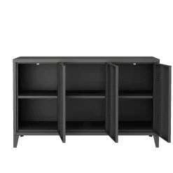 Credenza ardesia 120x40x73h cm 3 ante - Cocullo