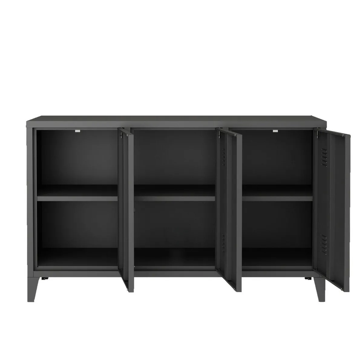 Credenza ardesia 120x40x73h cm 3 ante - Cocullo
