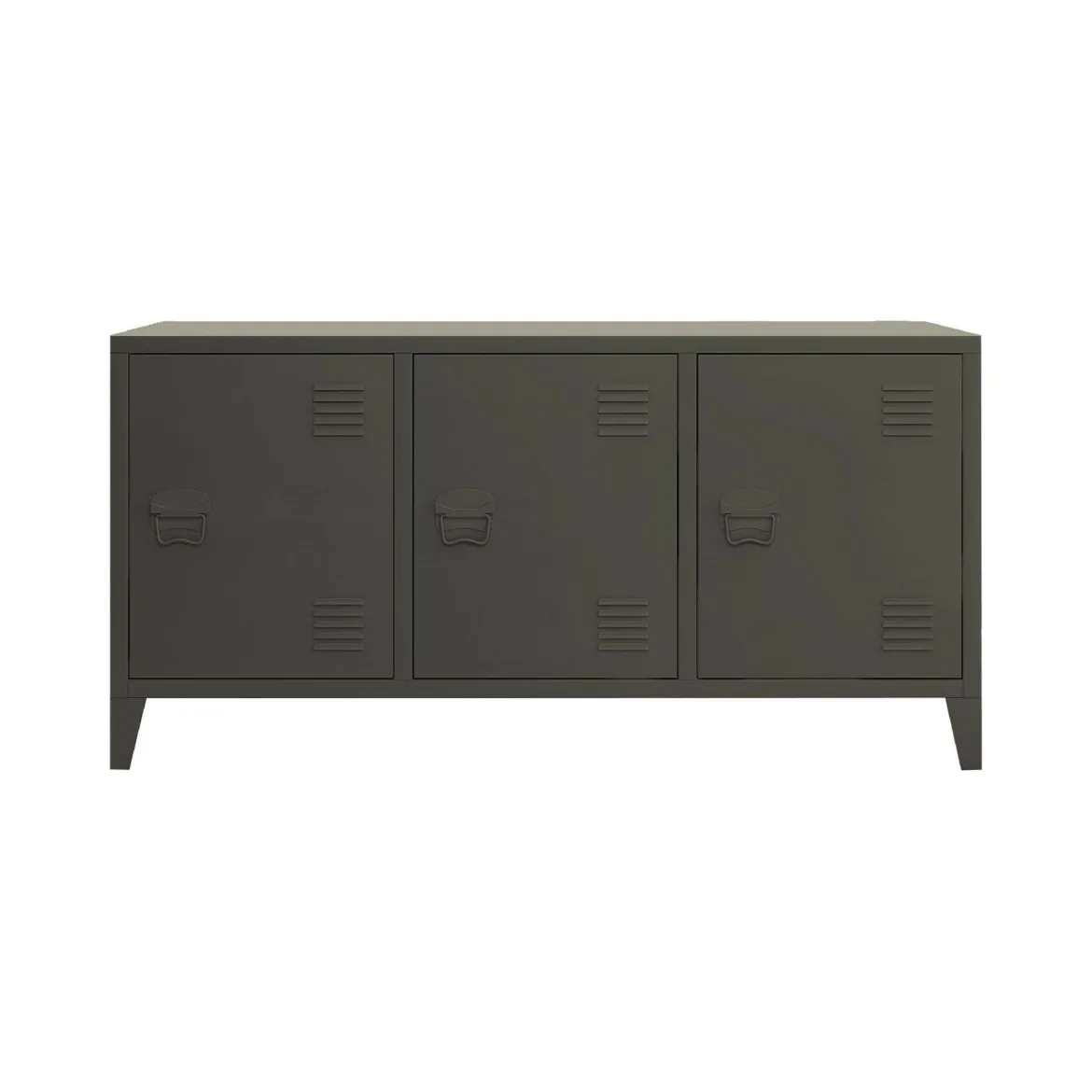 Credenza ardesia 120x40x73h cm 3 ante - Cocullo
