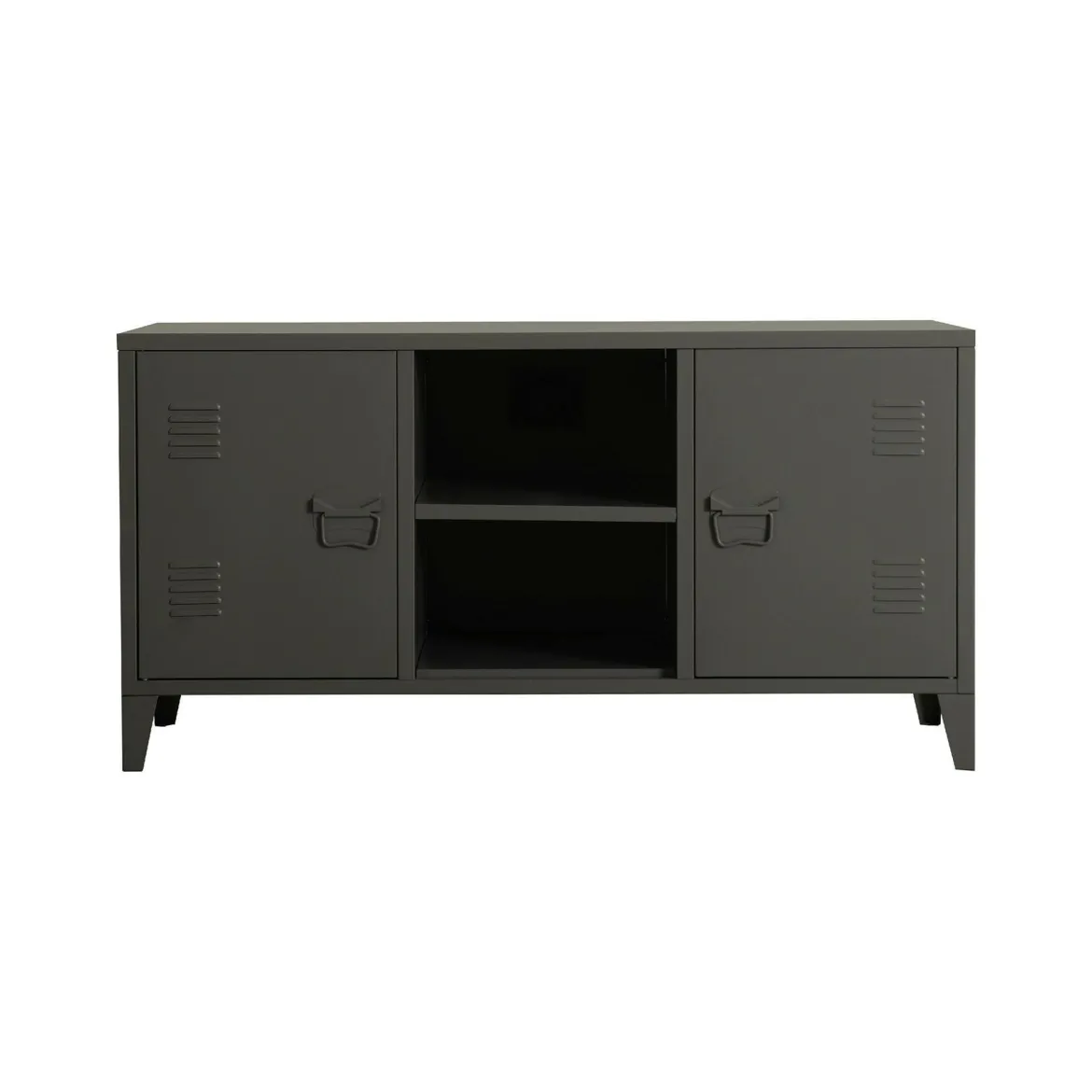 Credenza ardesia 120x40x73h cm 2 ante - Friddi