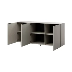 Credenza beige 180x41x90h cm 3 ante - Neto