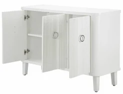 Credenza bianca 120x40x84h cm 3 ante - Lewis