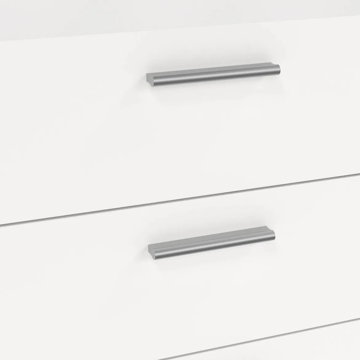Credenza bianca 140x40x81h cm 8 cassetti - Phethai