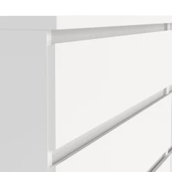 Credenza bianca 153x50x70h cm 6 cassetti - Abacadabra