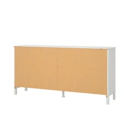 Credenza bianca 159x38x79h cm 8 cassetti - Kovsova