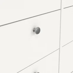 Credenza bianca 159x38x79h cm 8 cassetti - Kovsova