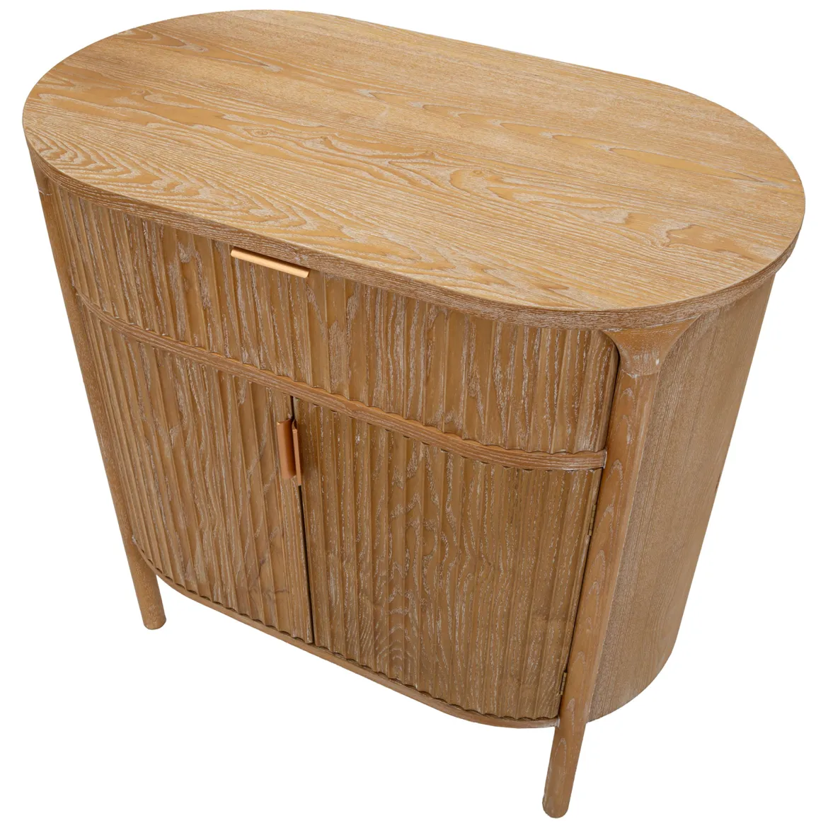 Credenza Marrone Ciliegio un Cassetto un Ripiano 81x46x82h cm, Apertura Battente, Scorrevole - Falomo