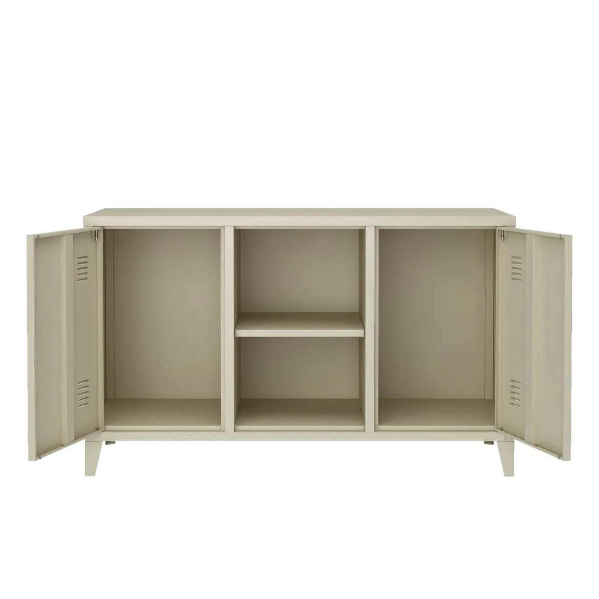 Credenza panna 120x40x73h cm 2 ante - Friddi
