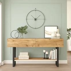Credenza quercia 138x43x75h cm 2 ante - Allein