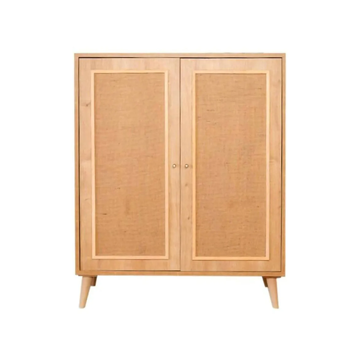Credenza quercia 90x40x110h cm 2 ante - Albiano