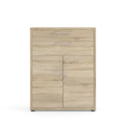 Credenza quercia 89x40x113h cm 2 ante e 2 cassetti - Agra