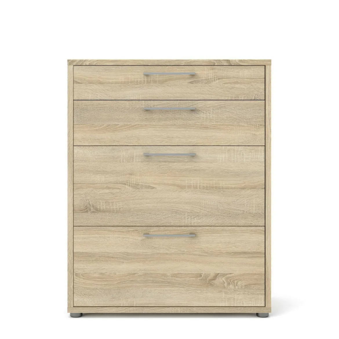 Credenza quercia 89x40x113h cm 4 cassetti - Anghiari