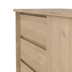 Credenza rovere 118x50x75h cm 1 anta e 3 cassetti - Bebinca