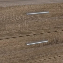 Credenza rovere 140x40x81h cm 8 cassetti - Phethai