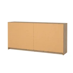 Credenza rovere 150x40x94h cm 6 cassetti - Anturio