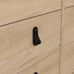 Credenza rovere 159x38x79h cm 8 cassetti - Kovsova