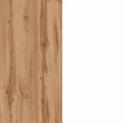 Cucina Bianco Lucido Marrone Rovere un Cassetto 13 Ripiani, Modulabile Made in Italy - Fonti