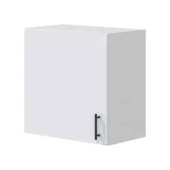 Cucina Bianco Marrone Rovere 4 Cassetti Modulabile, 7 Ripiani - Silphora