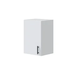 Cucina Bianco Marrone Rovere 4 Cassetti Modulabile, 7 Ripiani - Silphora