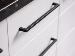 Cucina Bianco Nero 2 Cassetti 9 Ripiani, 10 Ante - Monale