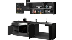Cucina Grigio Ardesia Grigio Ardesia un Cassetto 13 Ripiani, Modulabile Made in Italy - Fonti