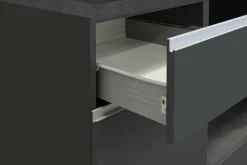 Cucina Grigio Ardesia Grigio Ardesia un Cassetto 13 Ripiani, Modulabile Made in Italy - Fonti