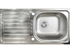 Cucina Grigio Ardesia Marrone Rovere un Cassetto 13 Ripiani, 5 Ante Made in Italy - Fonti