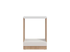 Dispensa da Cucina Beige Marrone Rovere Nodi un Cassetto 2 Ripiani 60x56.5x82h cm, un Vano - Saracena