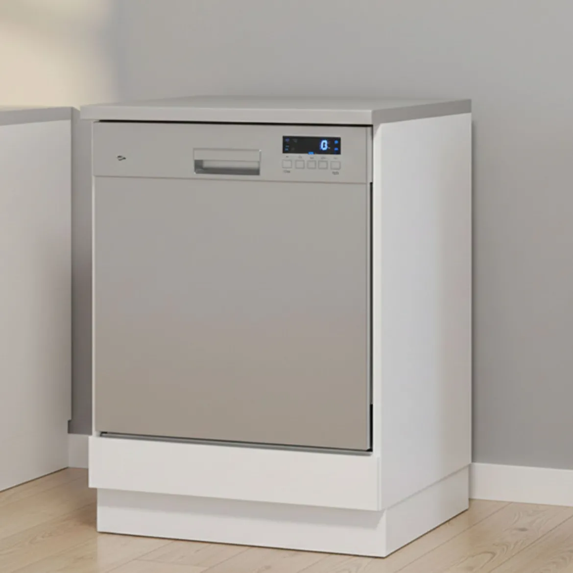 Dispensa da Cucina Bianco un Cassetto 2 Ripiani 60x57x82h cm, un Vano - Falmentaaa