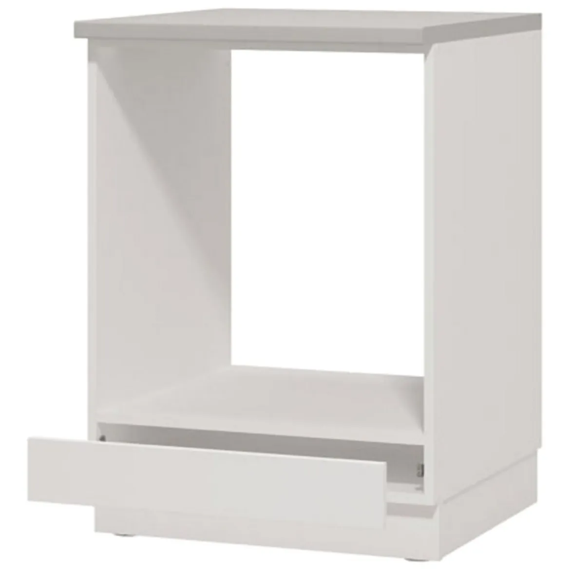 Dispensa da Cucina Bianco un Cassetto 2 Ripiani 60x57x82h cm, un Vano - Falmentaaa