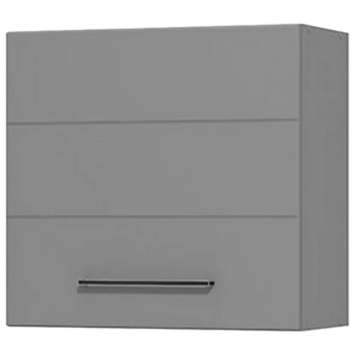 Dispensa da Cucina Grigio un Cassetto un Ripiano 60x30x57h cm, 2 Vani - Moiola