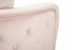 Divano classico rosa 127x74x71h cm - Cappa