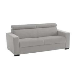 Divano con braccioli grigio 180x95x85h cm - Nukualofa
