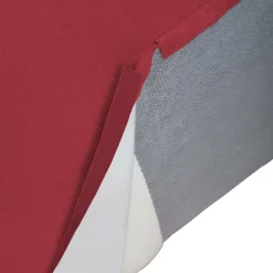 Divano con braccioli rosso 240x170x70h cm - Ameli