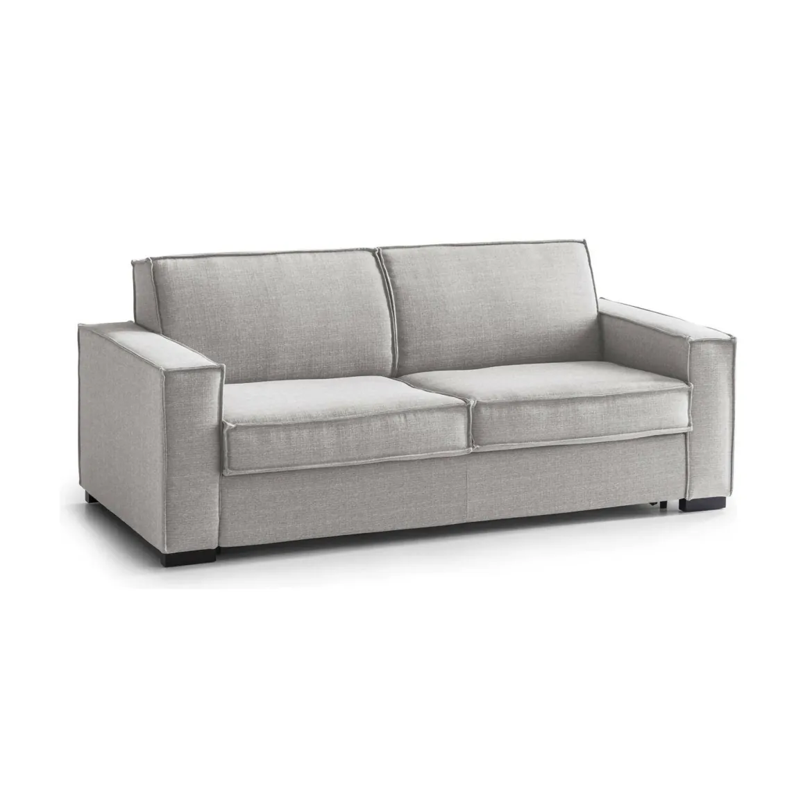Divano con portacuscini grigio 180x95x90h cm - Ayramah
