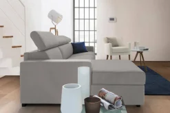 Divano contenitore grigio 260x95x85h cm - Aryaly