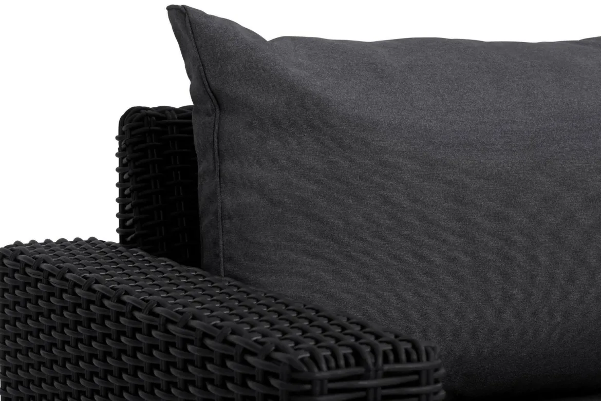 Divano da esterno Roberval, 141x68 h72 cm, Tortora